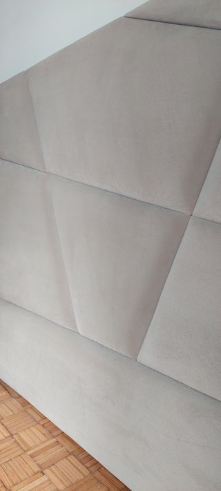 Cabeceira estofada king size