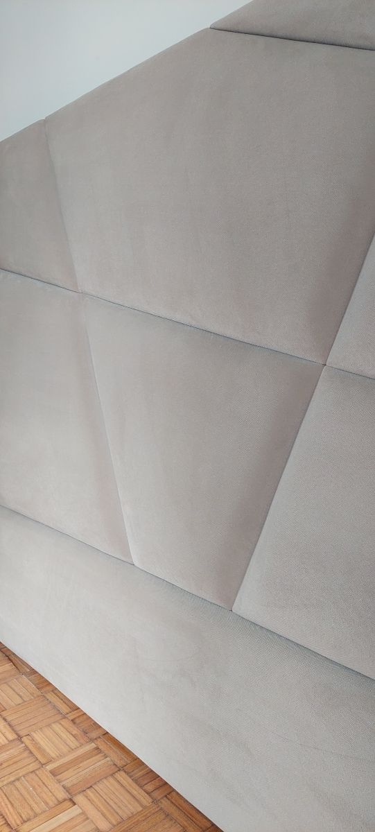 Cabeceira estofada king size