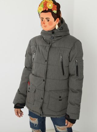 Parka Geographical Norway color gris 