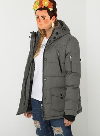Parka Geographical Norway color gris 
