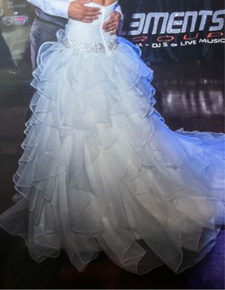 Vestido novia Aire Barcelona