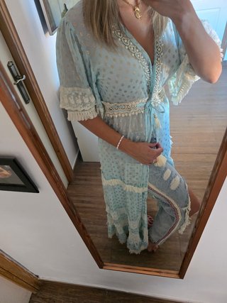 Vestido verano pedreria