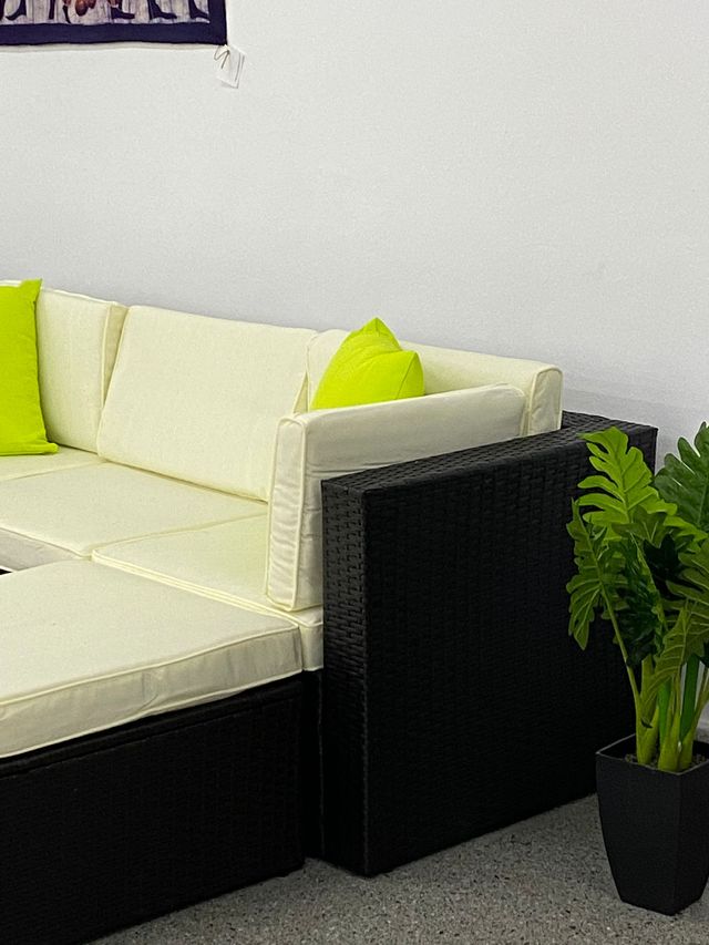 Conjunto de sofas para jardin NUEVO!