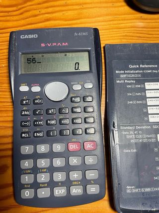 Calculadora cientifica Casio