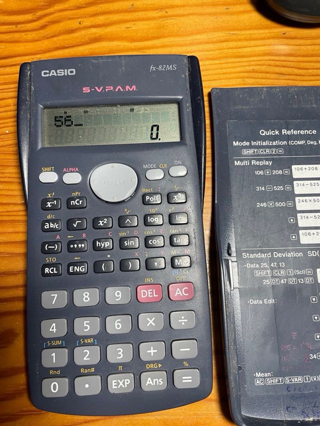 Calculadora cientifica Casio
