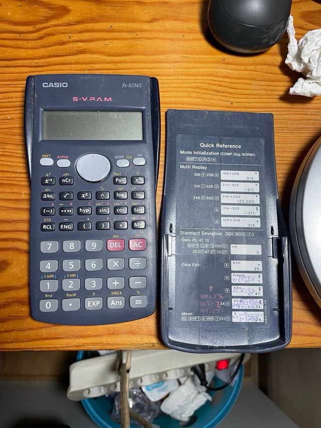 Calculadora cientifica Casio