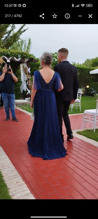 Vestido de madrina, de fiesta