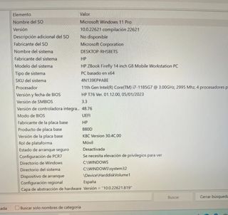 Hp Zbook g8 14" workstation i7 nvidia 