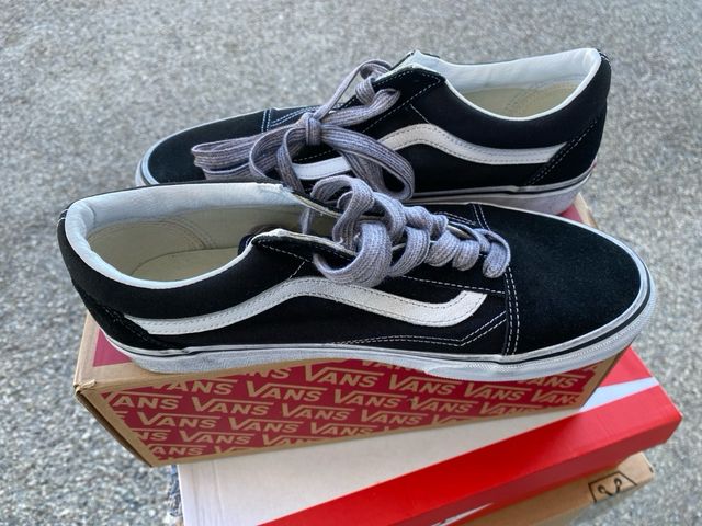 Vans Old Skool low n. 42 nero NUOVE
