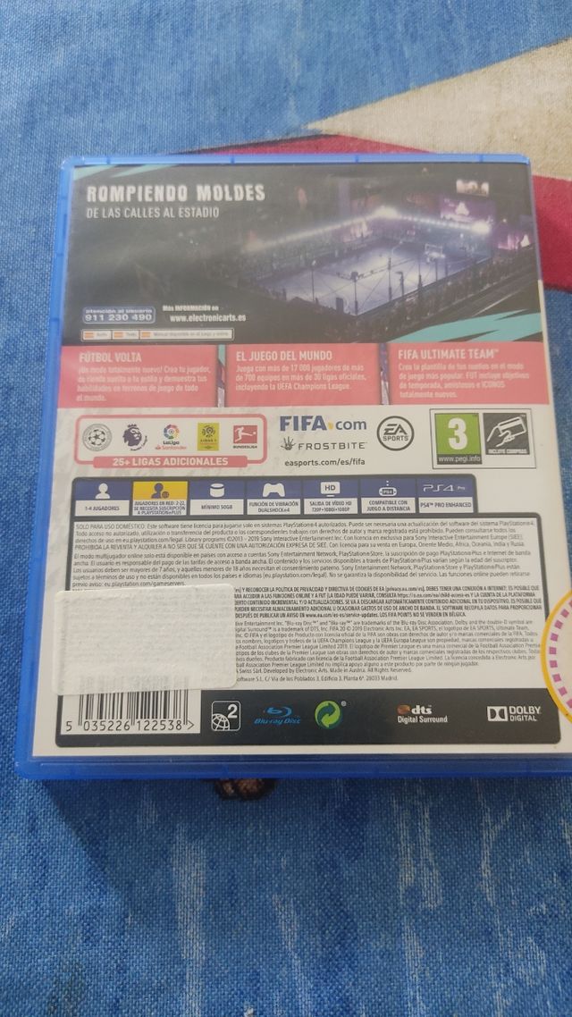 Videojuego PS4 FIFA 20