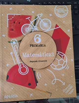 Matemáticas 6 Primaria Santillana 9788414322345