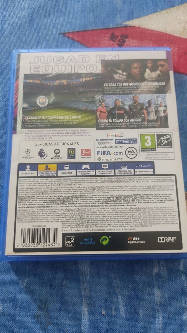 Videojuego PS4 FIFA 21