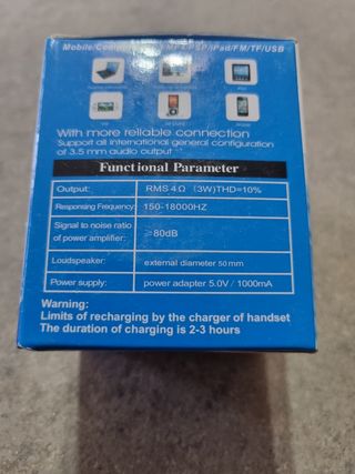 Cassa Speaker Bluetooth portatile