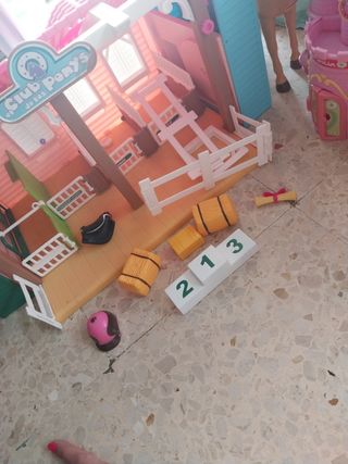 Todo Club ponys Carro y bebe más plancha