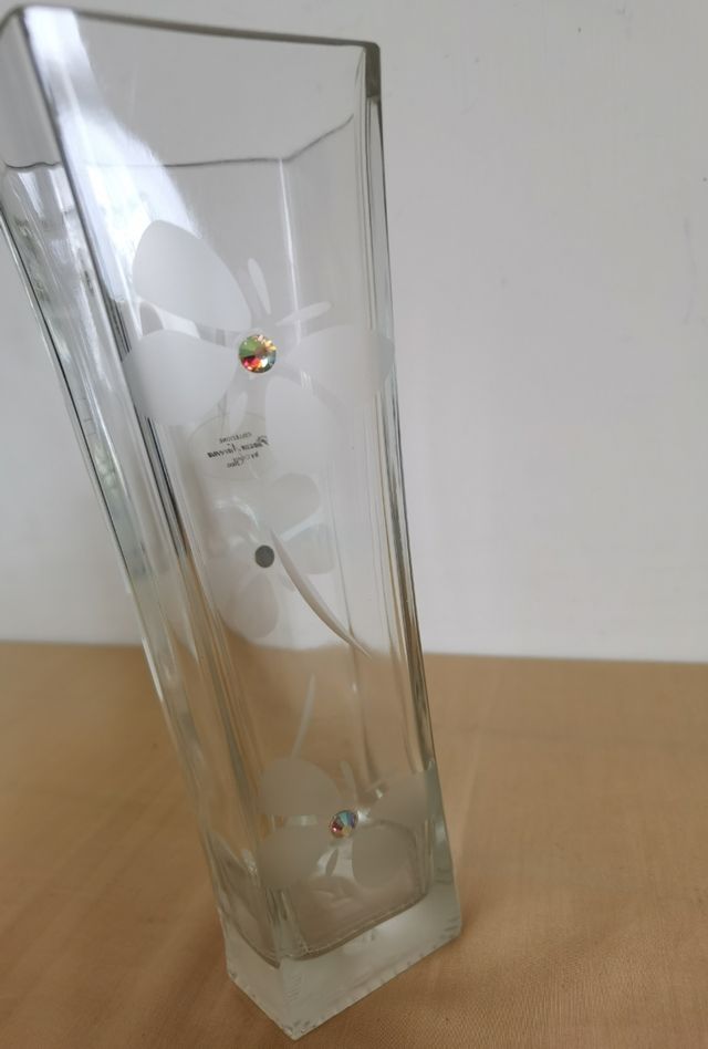 Vaso in cristallo collezione Piazza Navona 