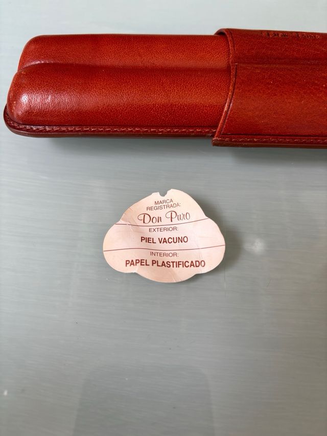 Estuche funda de puros