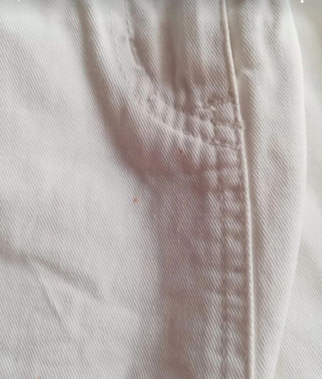 Gonna bianca Moschino. Vintage