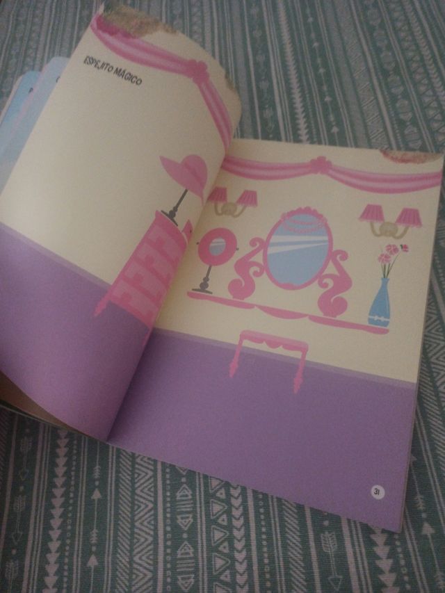Libro de pegatinas de princesas