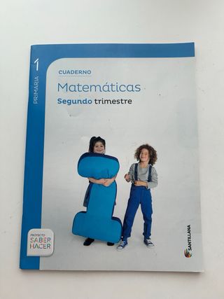 Libro matemáticas 1 primaria santillana
