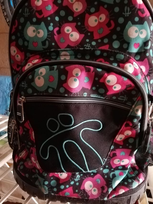 Mochila Totto de carro. 