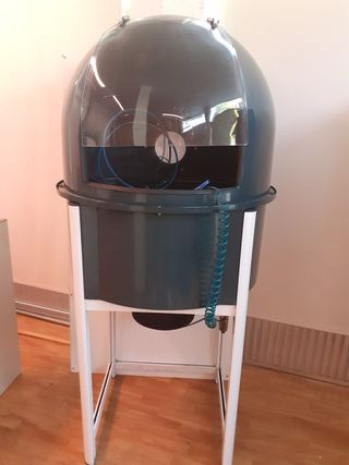 Maquina limpieza piezas aire a presion