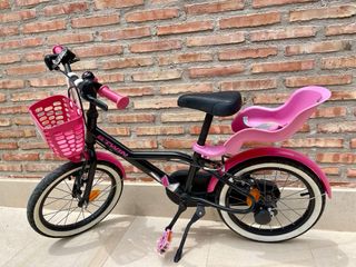 Bicicleta niñass 16 pulgadas Btwin 500