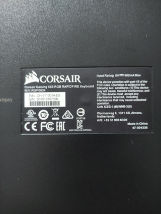 Corsair K65 Rapidfire