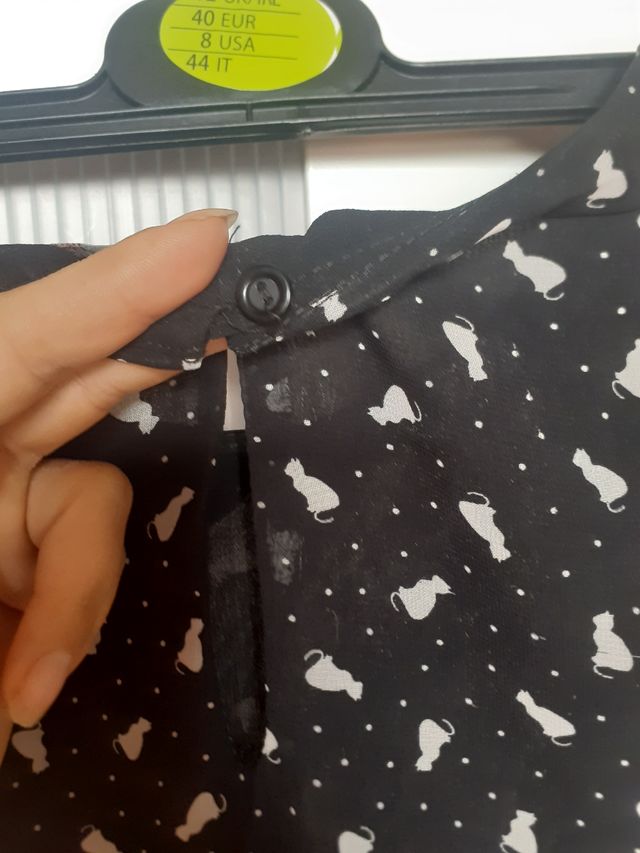 blusa manga corta sra