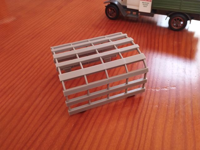 Estructura remolque camión Playmobil