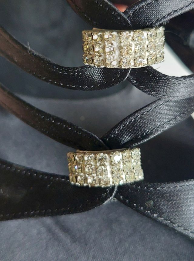 Tendenze - Sandali gioiello neri 37