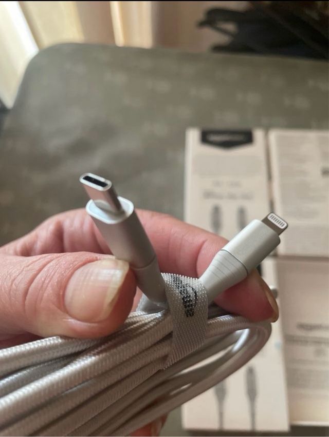 Cavo caricabatteria per iphon Amazon 3 pezzi 