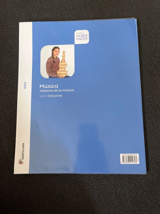 Libro de texto de música de la ESO