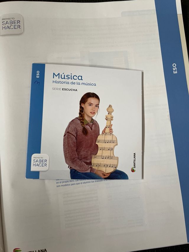 Libro de texto de música de la ESO