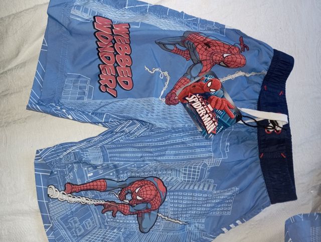 Costume pantaloncino spiderman