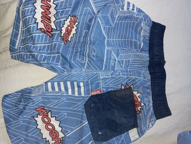 Costume pantaloncino spiderman