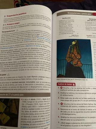 Libro Lengua y Literatura 2 Bachillerato