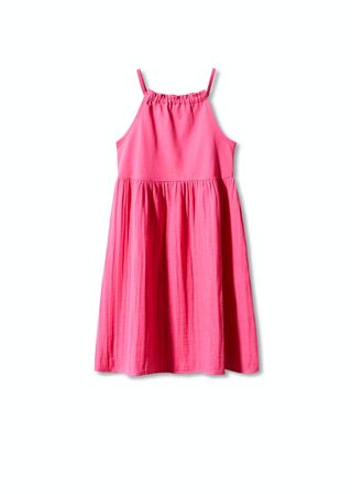 Vestido corto chica fucsia Sin estrenar 
