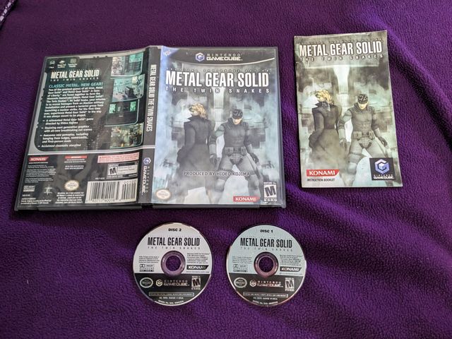 Metal Gear Solid Twin Snakes GameCube (USA)