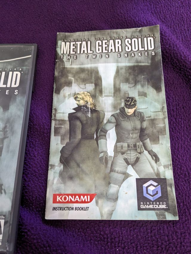 Metal Gear Solid Twin Snakes GameCube (USA)