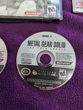 Metal Gear Solid Twin Snakes GameCube (USA)