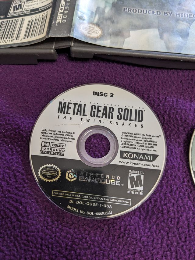 Metal Gear Solid Twin Snakes GameCube (USA)