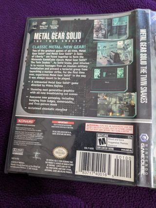 Metal Gear Solid Twin Snakes GameCube (USA)