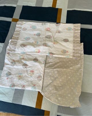 Edredón nordico de invierno y sabanas minicuna
