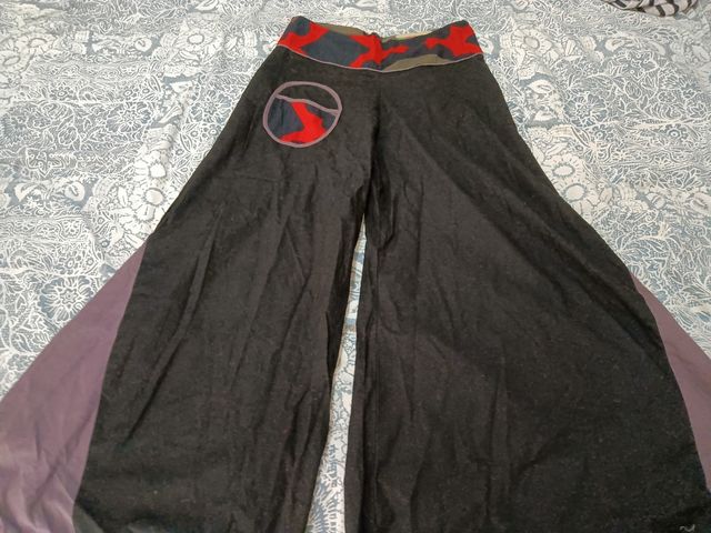 Pantalones de campana anchas
