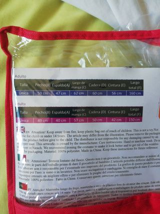 Disfraz de monja 