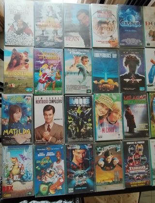 40 películas de video VHS