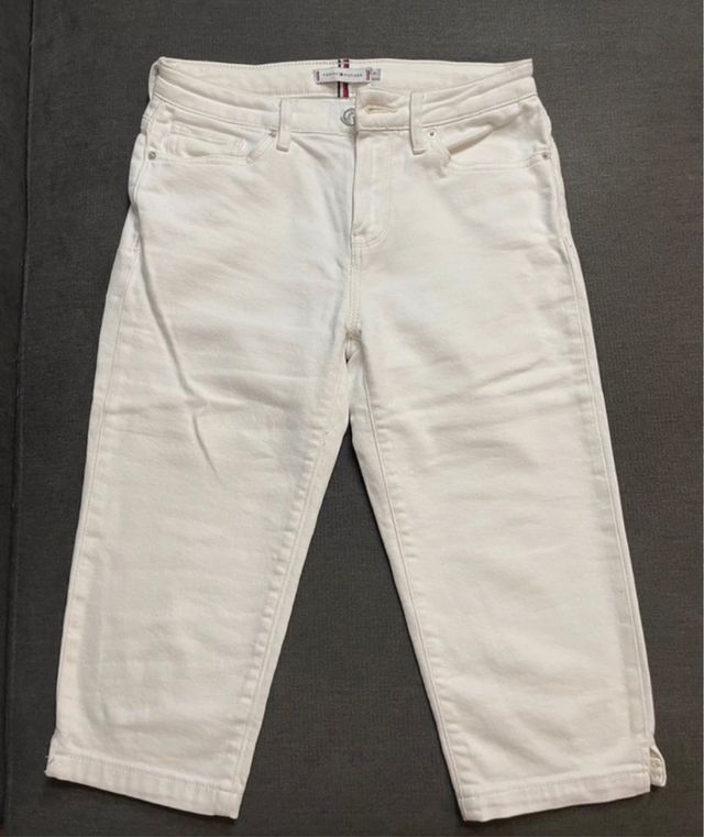 Pantalón blanco Tommy Hilfiger