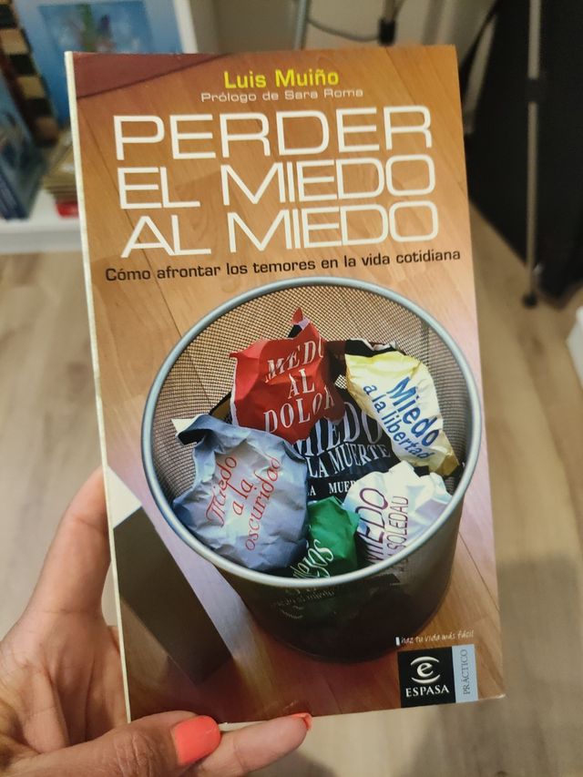 Libro perder el miedo al miedo