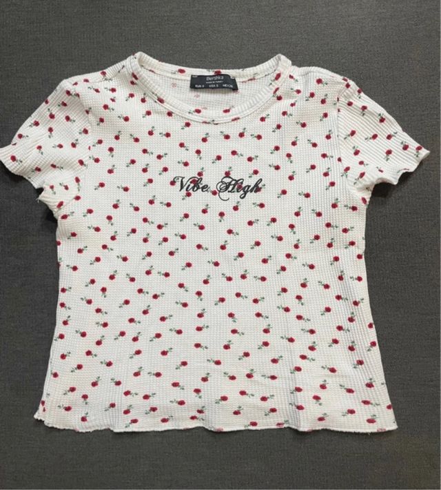 Camiseta top Bershka