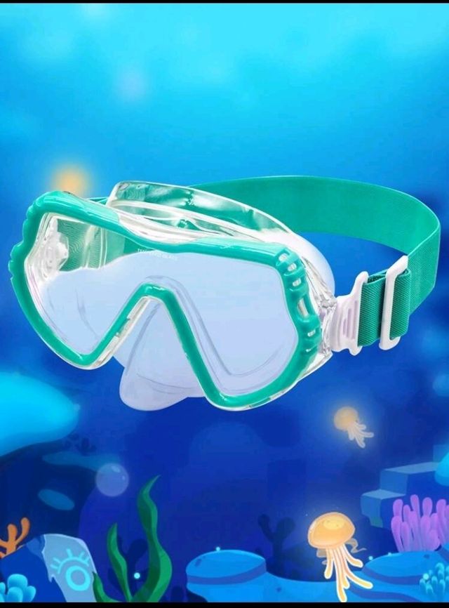 Gafas de bucear verde